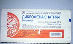 Injekcie diklofenaku - pokyny k lieku, cena, analógy a recenzie o použití diklofenaku v dávkovaní ampuliek