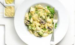 Cestoviny s brokolicou: recept, pokyny na varenie krok za krokom, foto